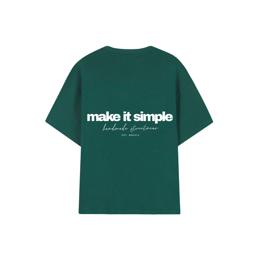 POLERA MAKE IT SIMPL (VERDE)