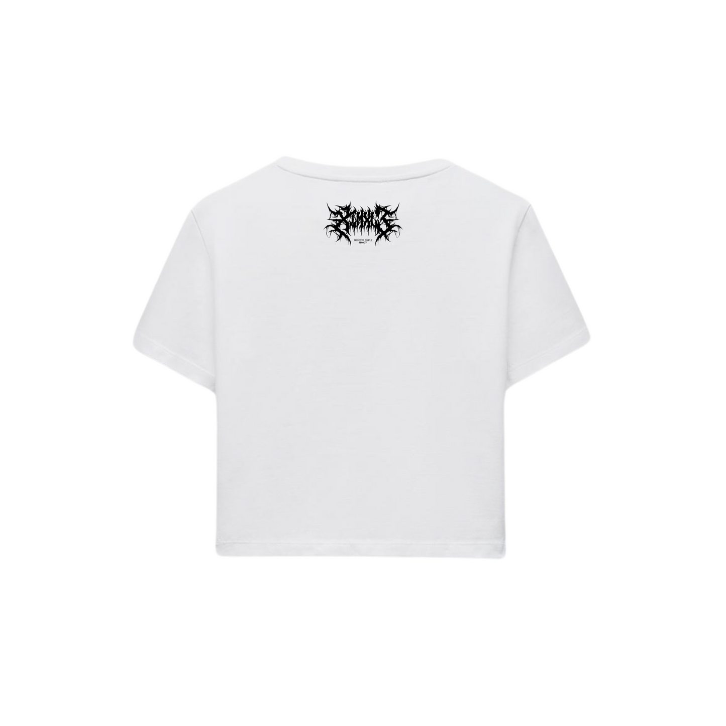 POLERA BABY TEE WORLD TOUR (BLANCA)