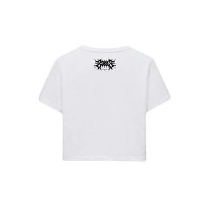 POLERA BABY TEE WORLD TOUR (BLANCA)