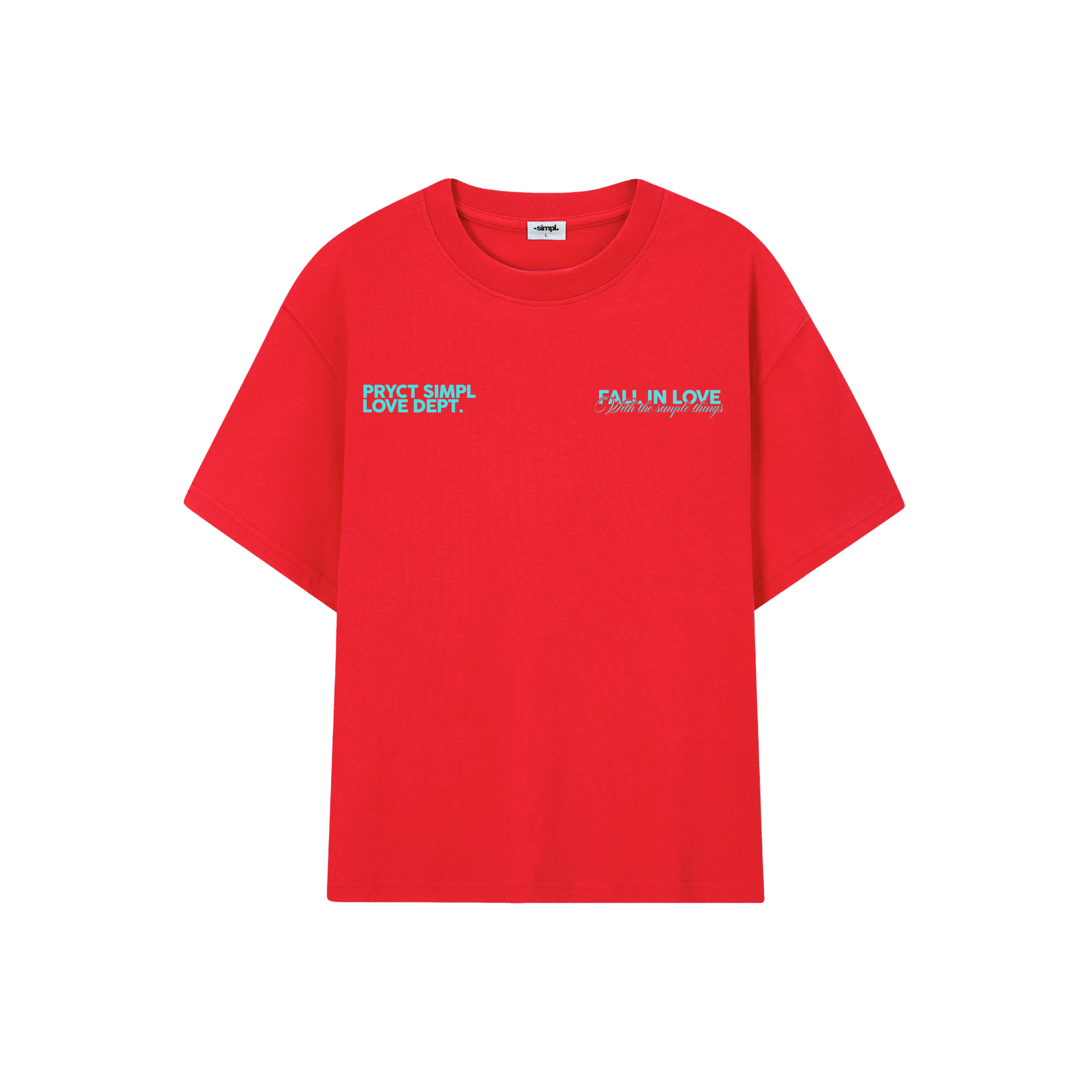 POLERA FALL IN LOVE (ROJA)