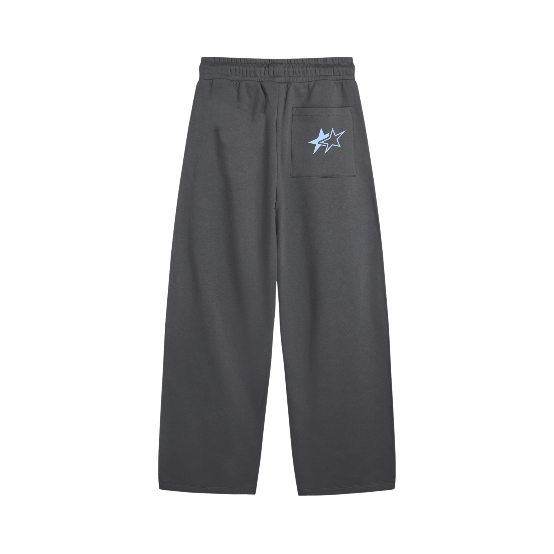 PANTALON BAGGY STARS (GRIS ACERO)