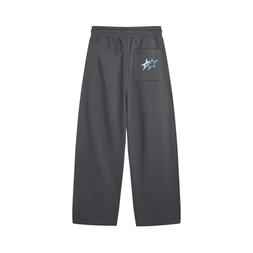PANTALON BAGGY STARS (GRIS ACERO)