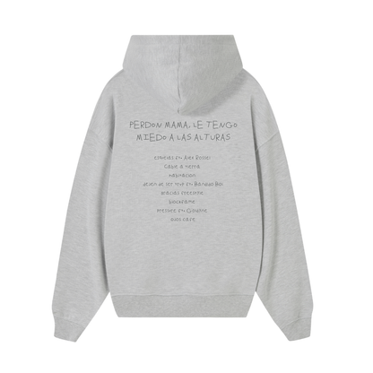 POLERON PERDÓN MAMÁ  2 (GRIS MELANGE)