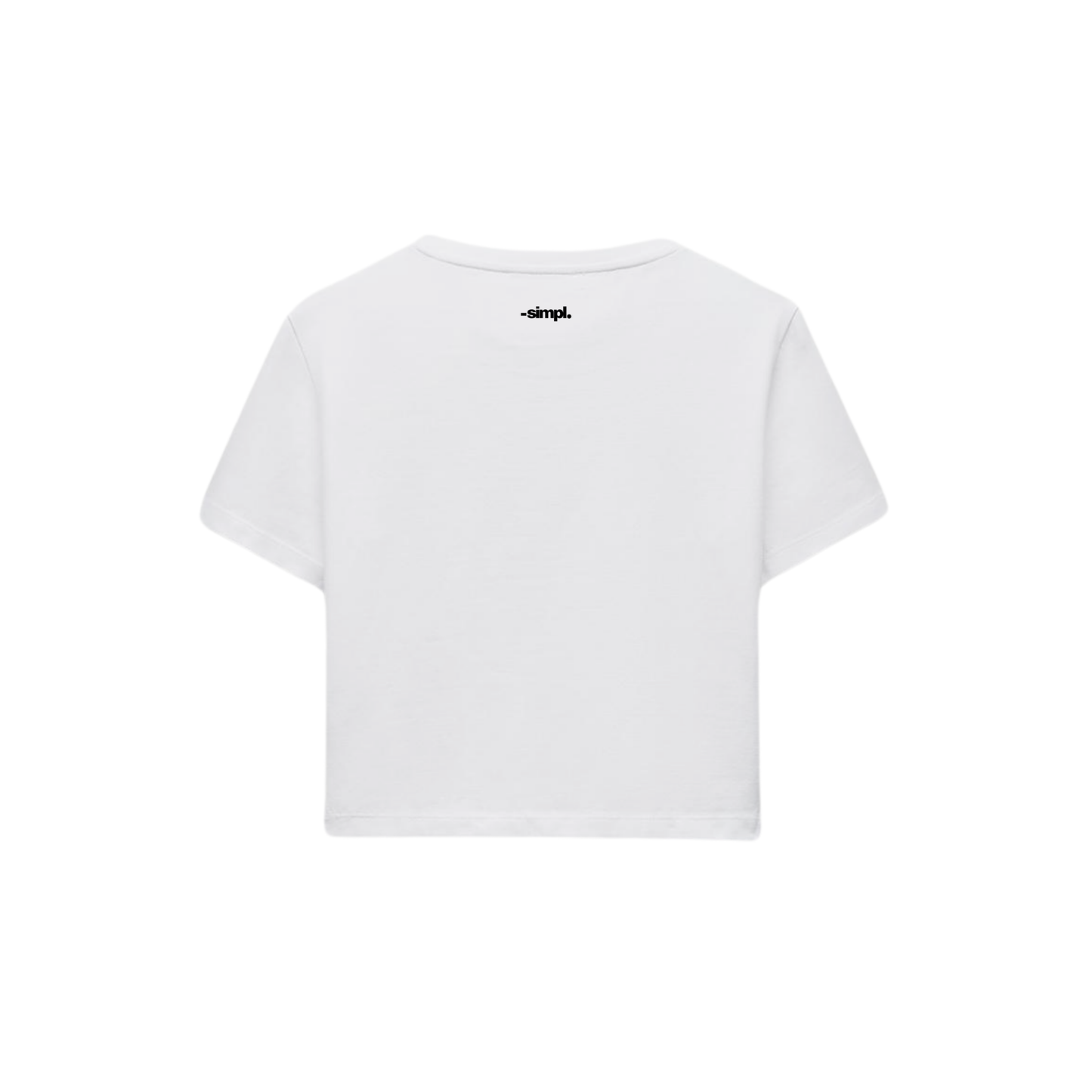 POLERA BABY TEE 8 BALL (BLANCA)