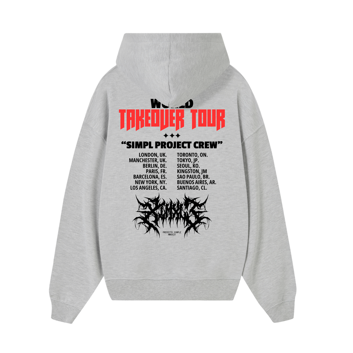 POLERON WORLD TOUR (GRIS MELANGE)