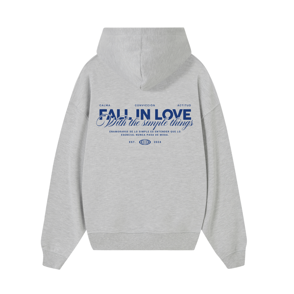 POLERON FALL IN LOVE (GRIS MELANGE)