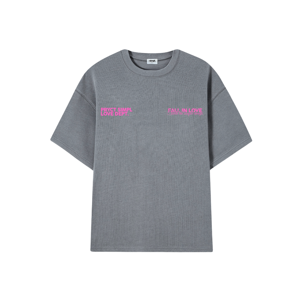 POLERA FALL IN LOVE (GRIS ACERO)