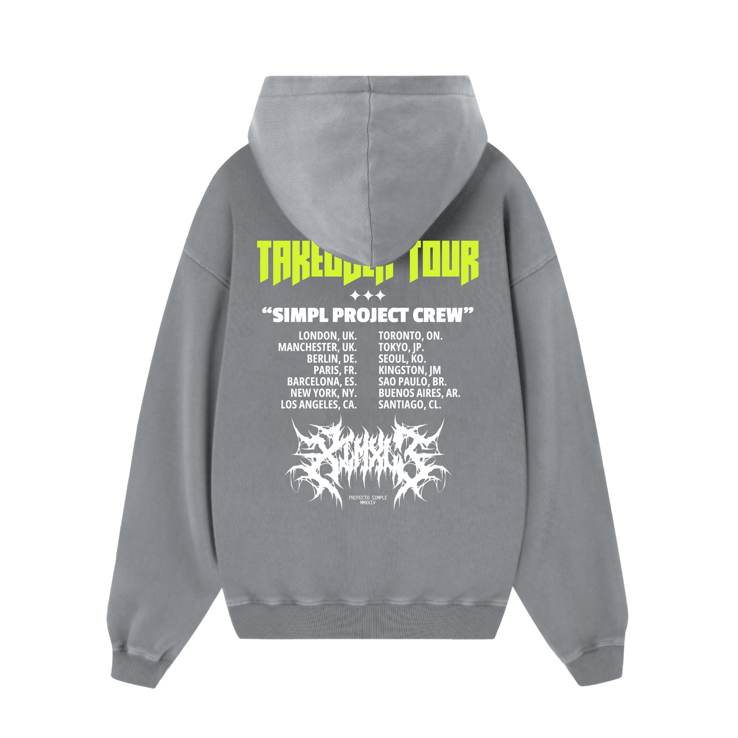 POLERON WORLD TOUR (GRIS ACERO)