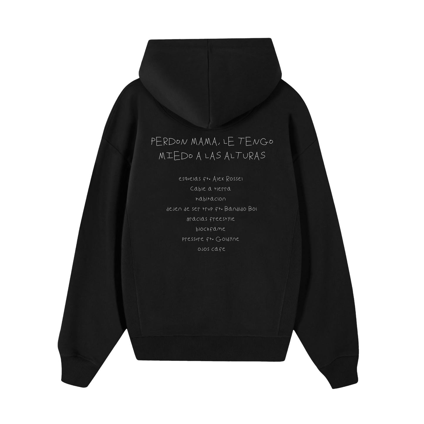 POLERON PERDÓN MAMÁ 2 (NEGRO)