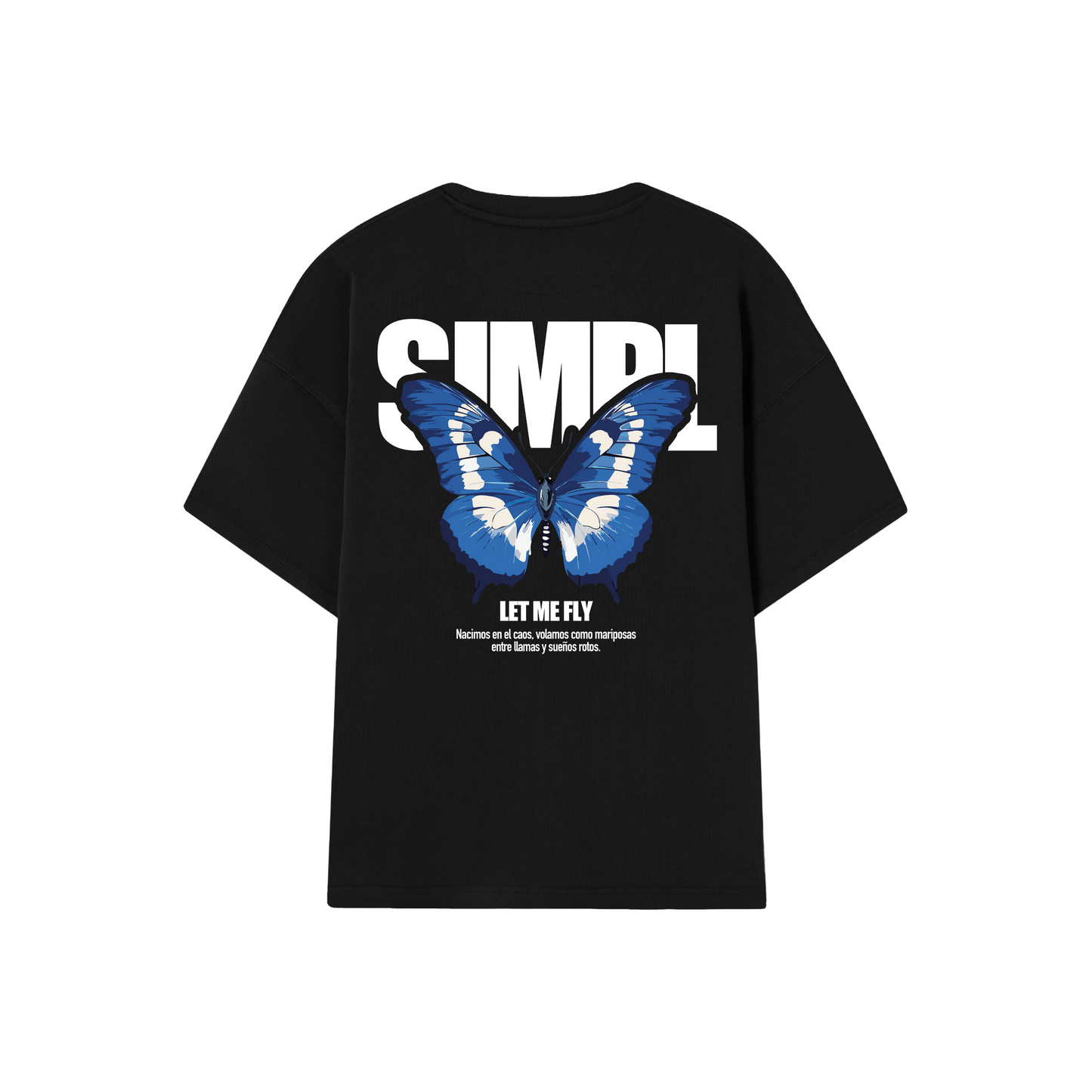 POLERA BUTTERFLY (NEGRA)
