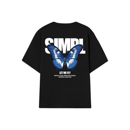 POLERA BUTTERFLY (NEGRA)