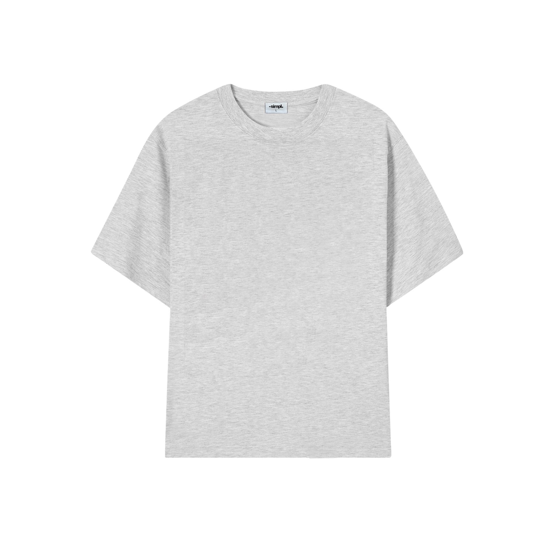 POLERA BLANK (GRIS MELANGE)