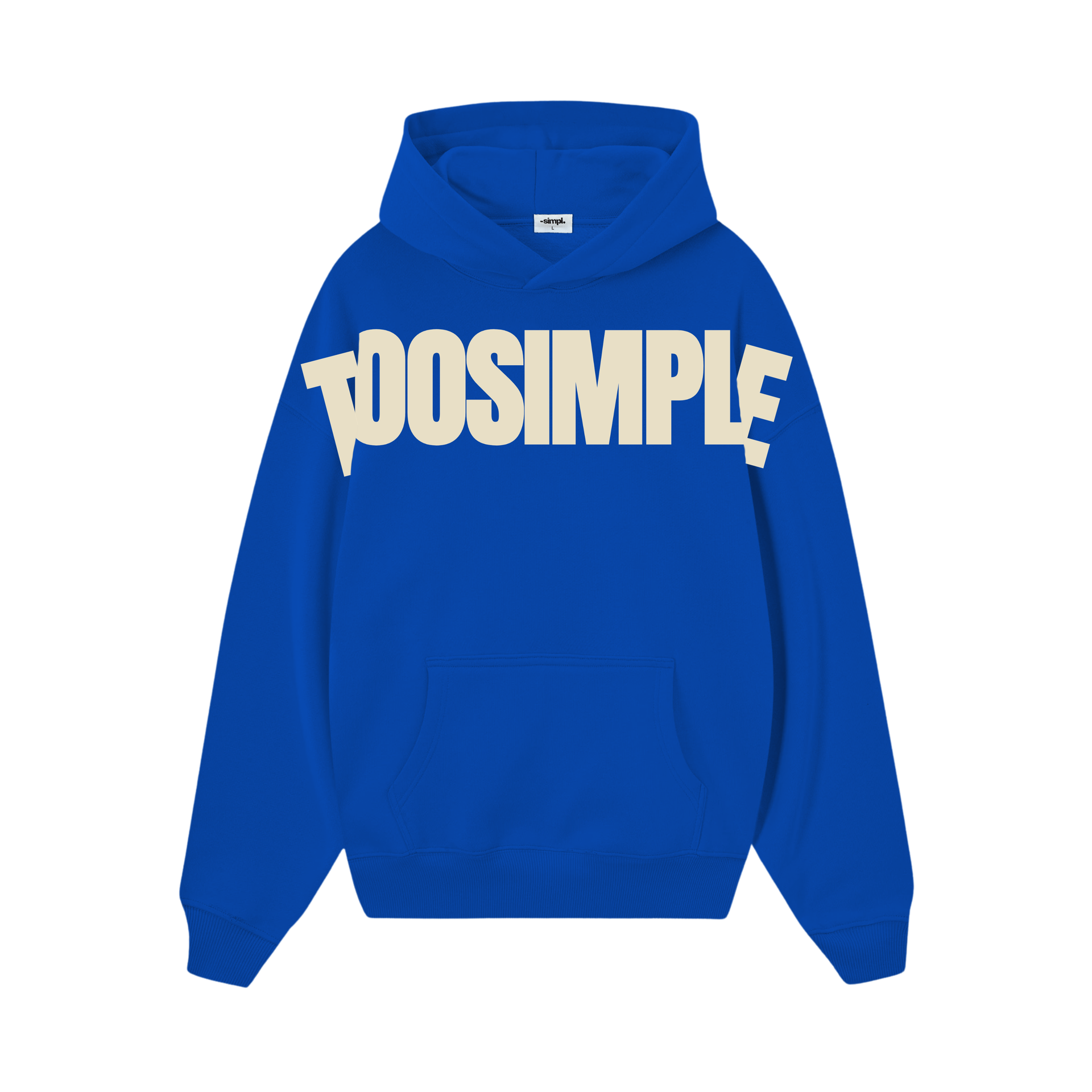 POLERON TOO SIMPLE (AZUL REY)