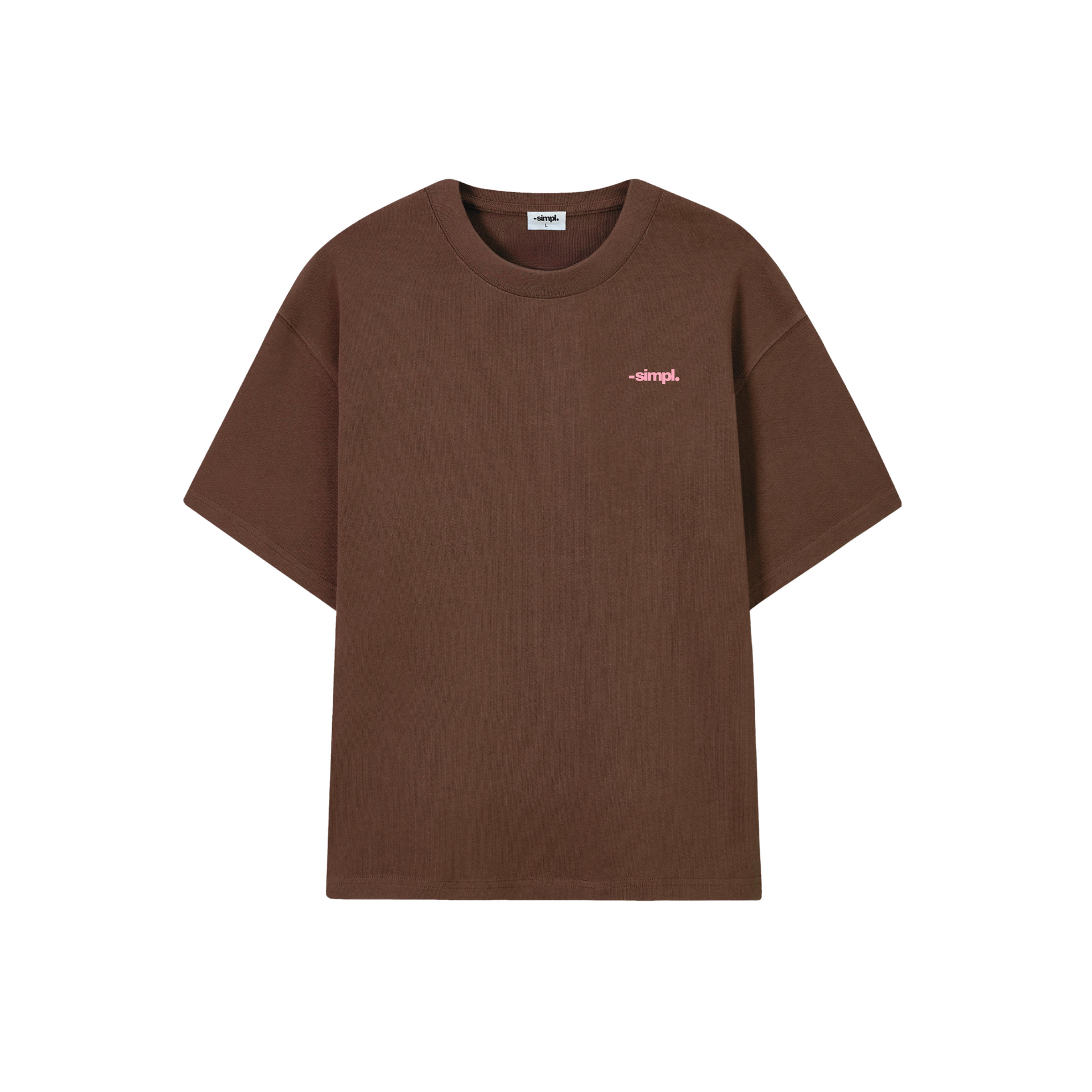 POLERA MAKE IT SIMPL (CAFÉ)