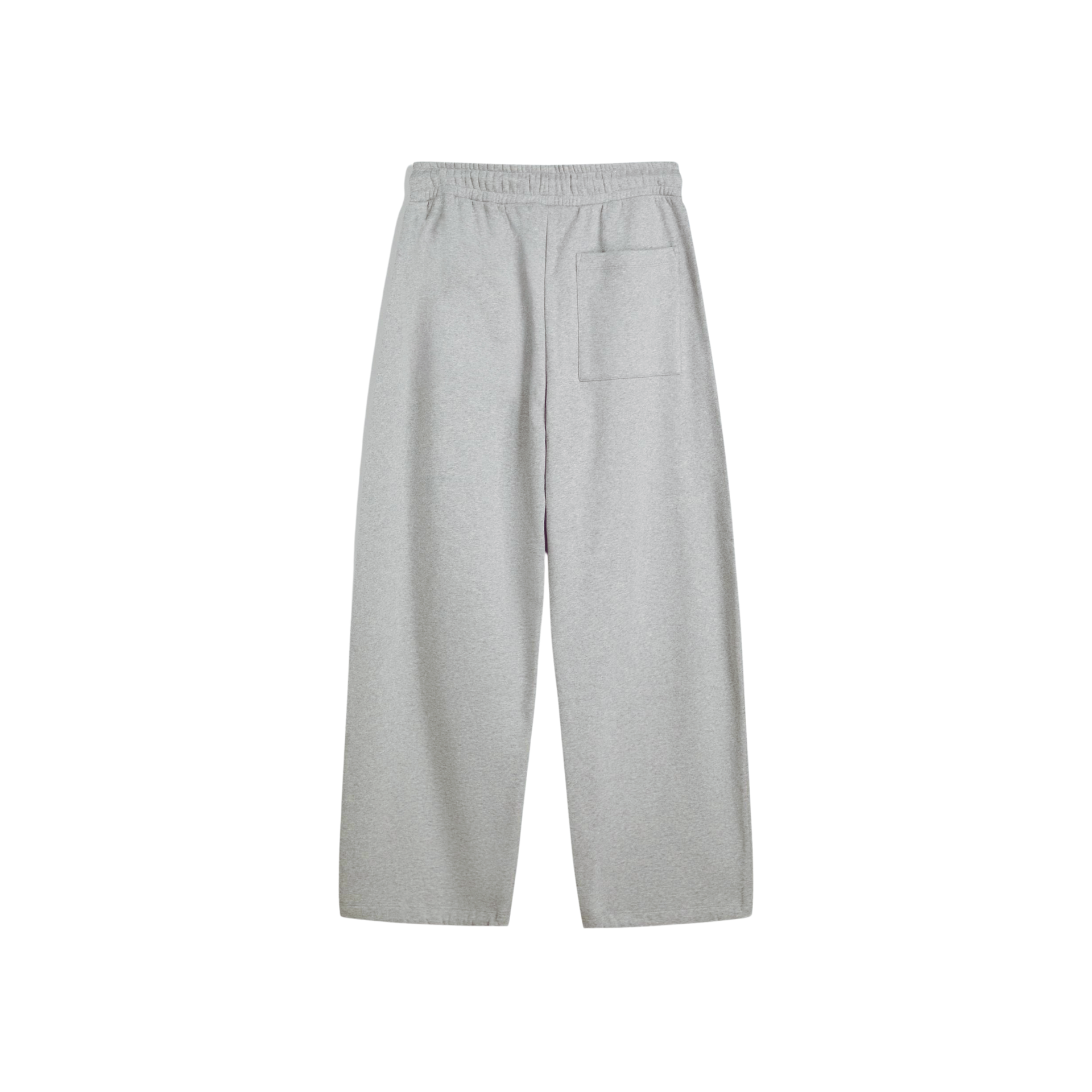 PANTALON BAGGY ESENCIAL (GRIS MELANGE)