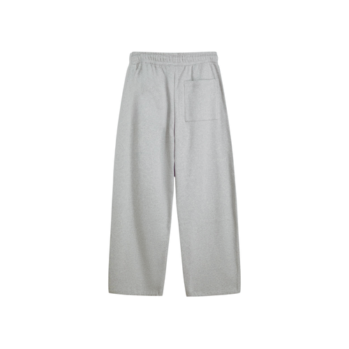 PANTALON BAGGY ESENCIAL (GRIS MELANGE)