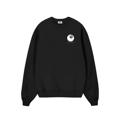 POLERON SIN GORRO 8 BALL (NEGRO)