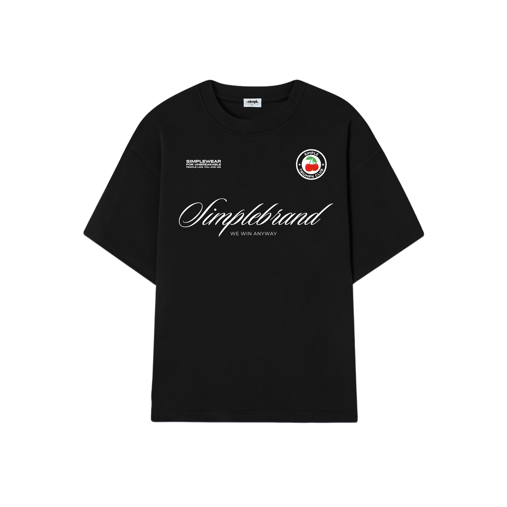 POLERA HEAVYWEIGHT TRIUMPH (NEGRA y BLANCO)