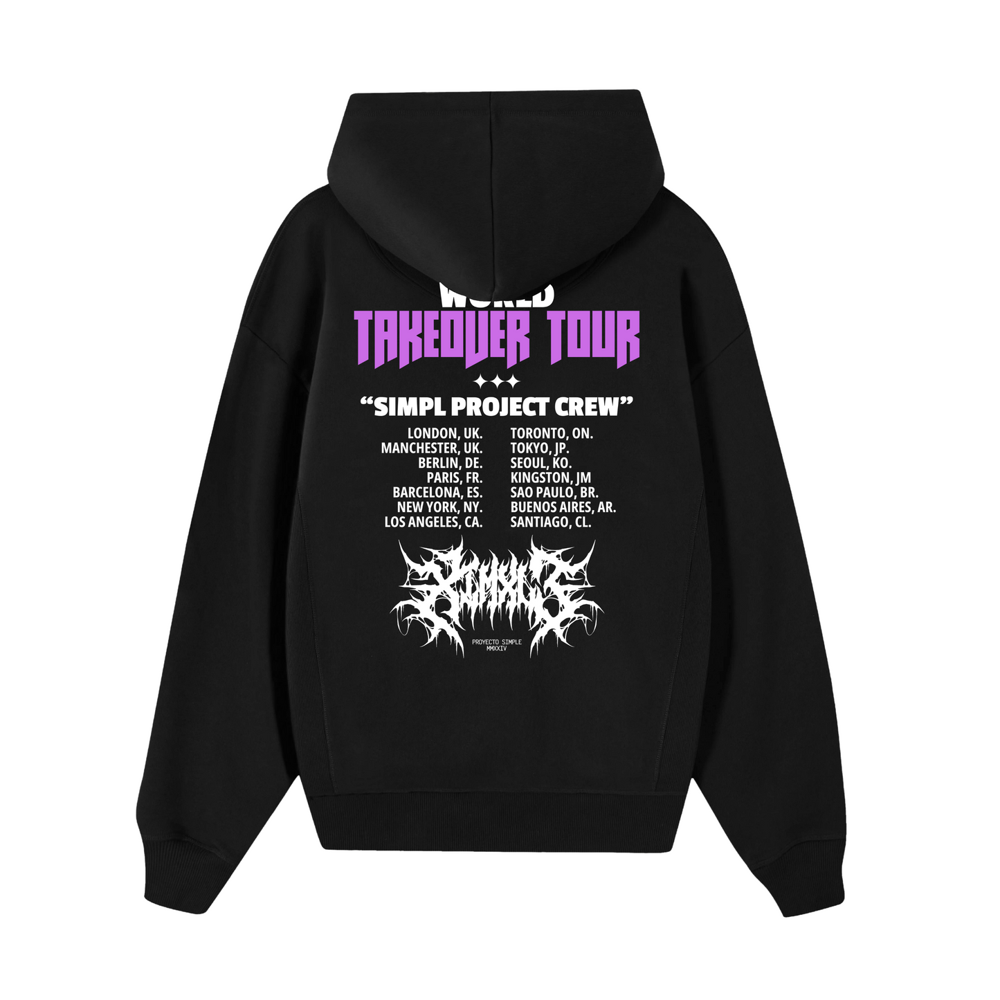POLERON WORLD TOUR (NEGRO & BLANCO)