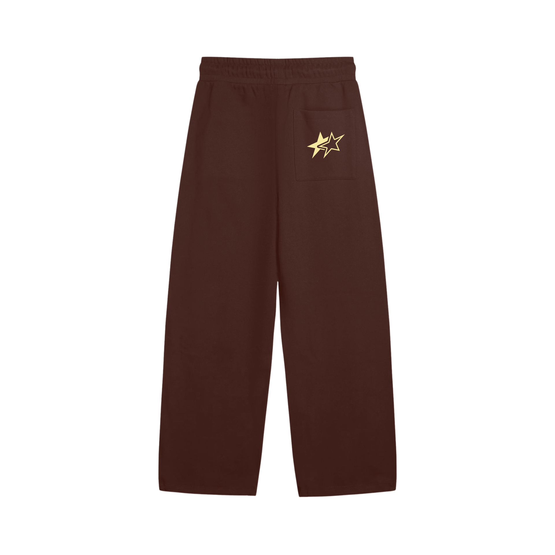 PANTALON BAGGY STARS (CAFÉ)