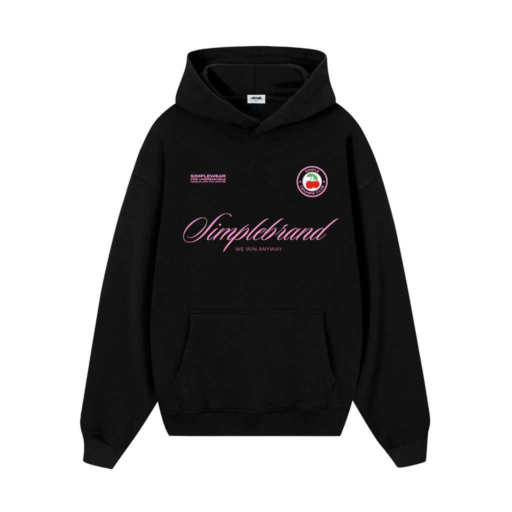POLERON TRIUMPH (NEGRO Y ROSADO)