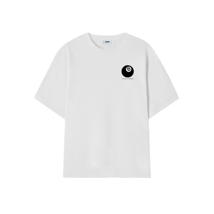 POLERA 8 BALL (BLANCA)