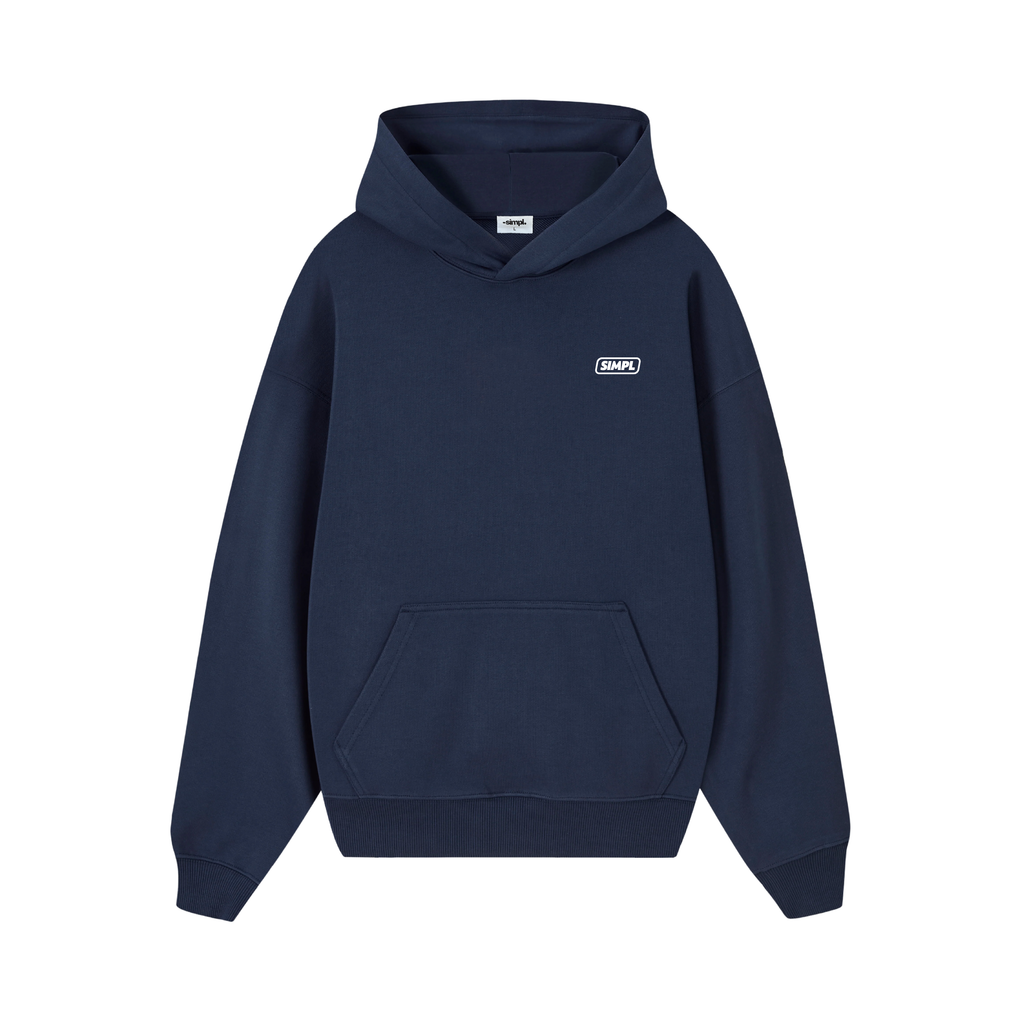 POLERON BACK TO SCHOOL (A) (AZUL MARINO) (LOGO BLANCO)