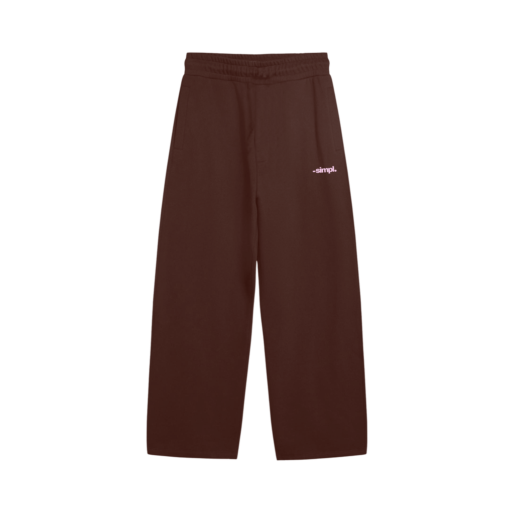 PANTALON BAGGY MAKE IT SIMPLE (CAFÉ OSCURO)
