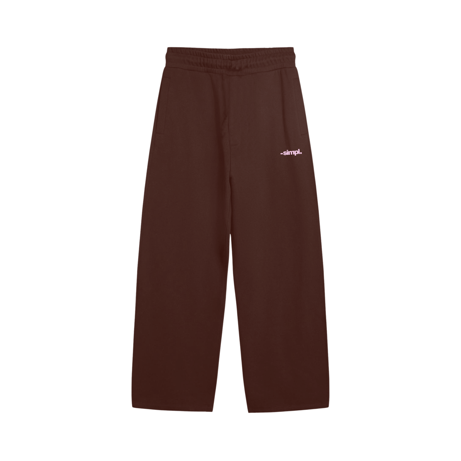 PANTALON BAGGY MAKE IT SIMPLE (CAFÉ OSCURO)