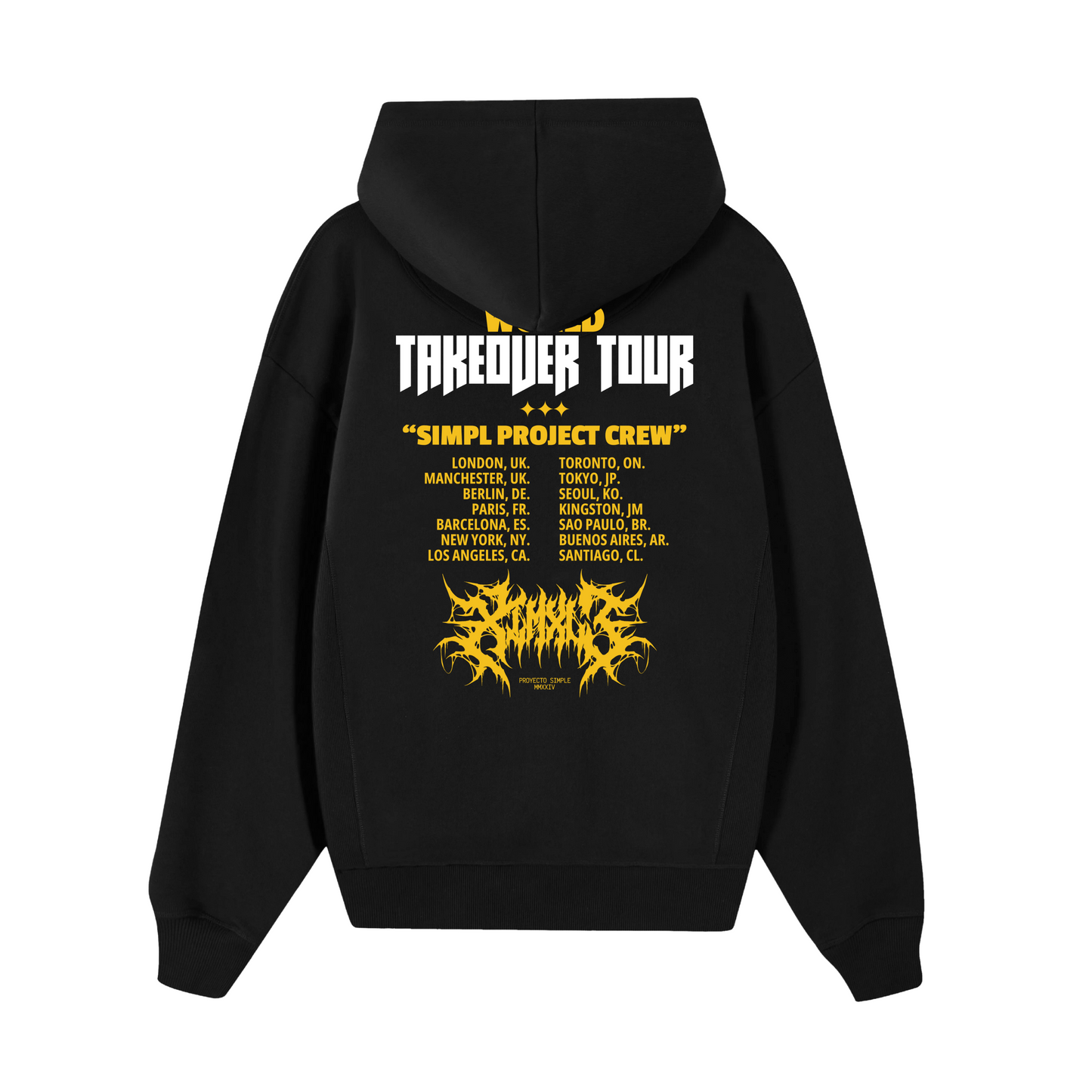 POLERON WORLD TOUR (NEGRO & AMARILLO)