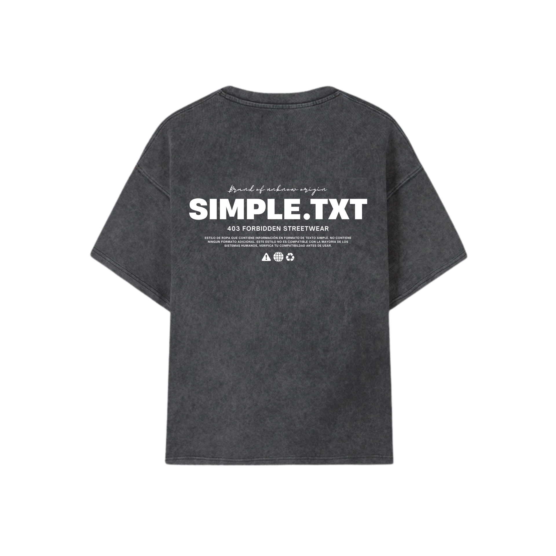 POLERA .TXT (ACID WASH)