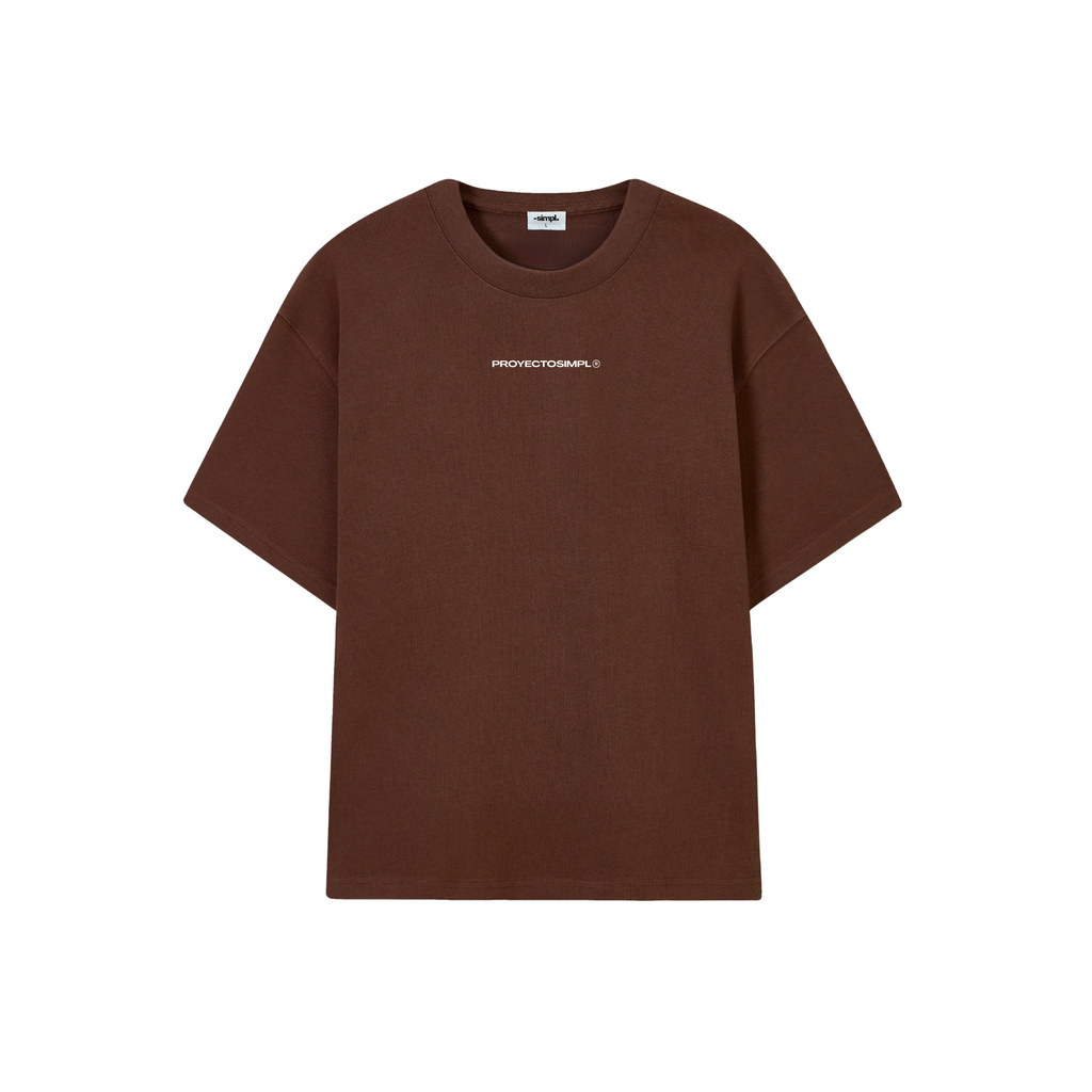 POLERA ESENCIAL (CAFE OSCURO)