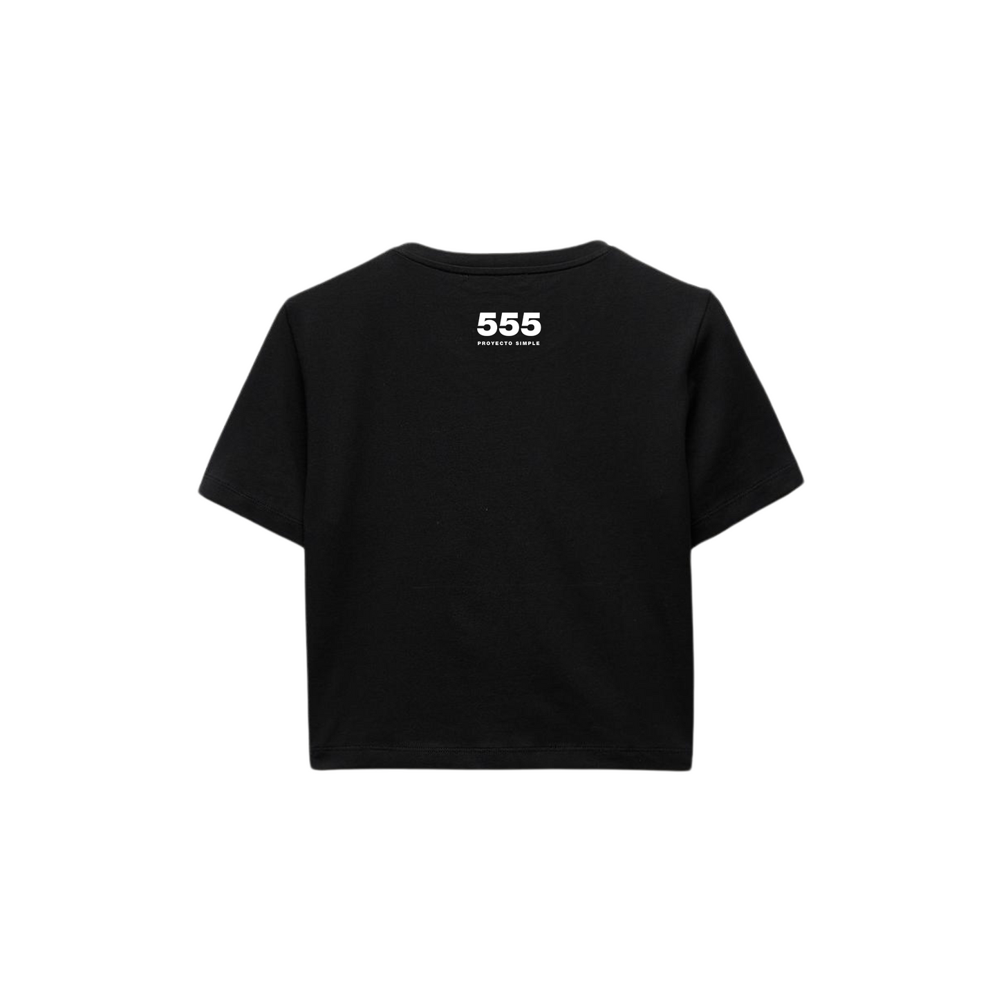 POLERA BABY TEE LIVE YOUR DREAM (NEGRA)