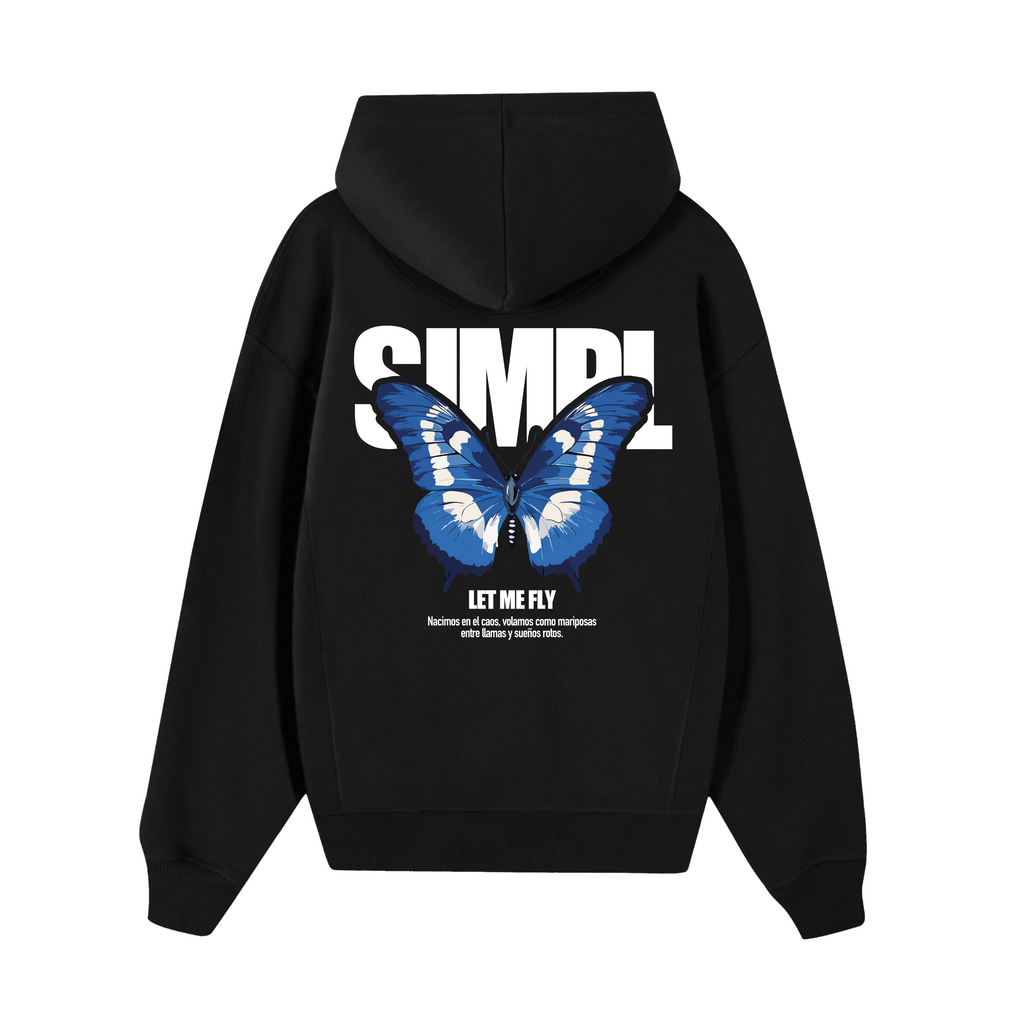 POLERON BUTTERFLY (NEGRO)