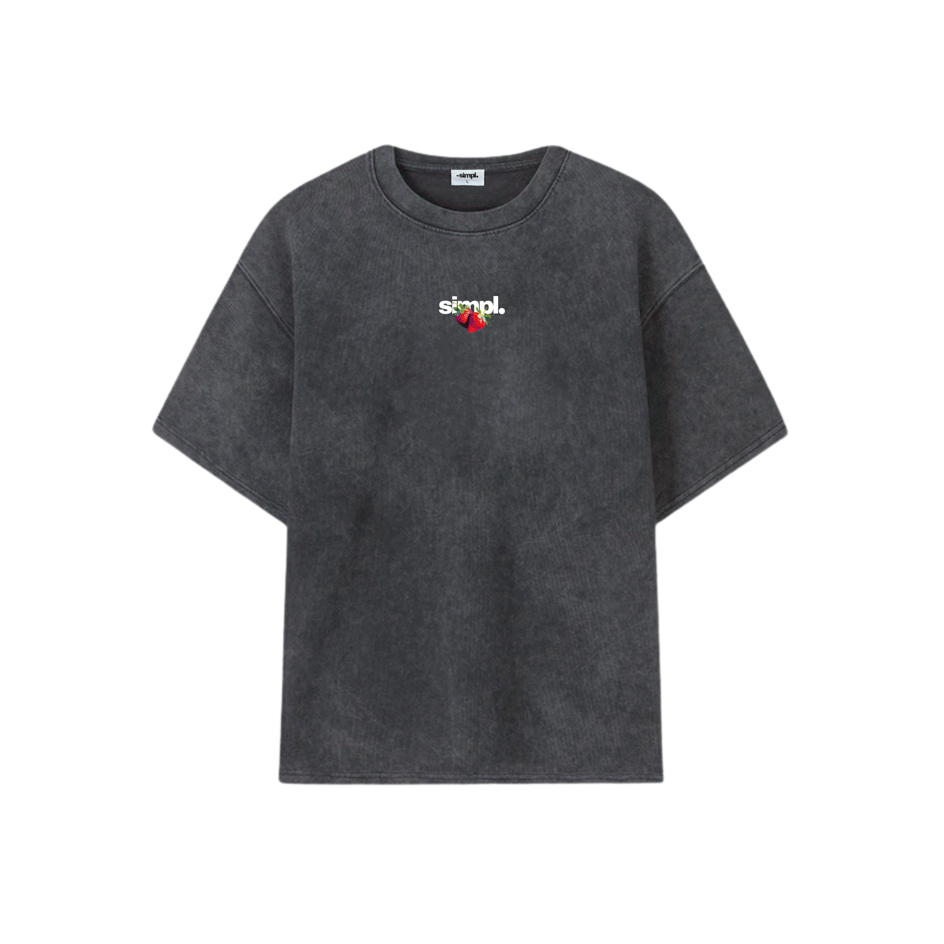 POLERA STRAWBERRY (ACID WASH)