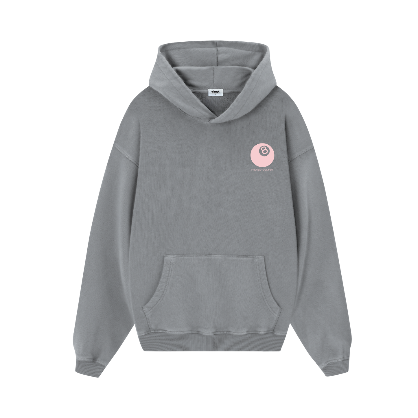 POLERON 8 BALL (GRIS ACERO)