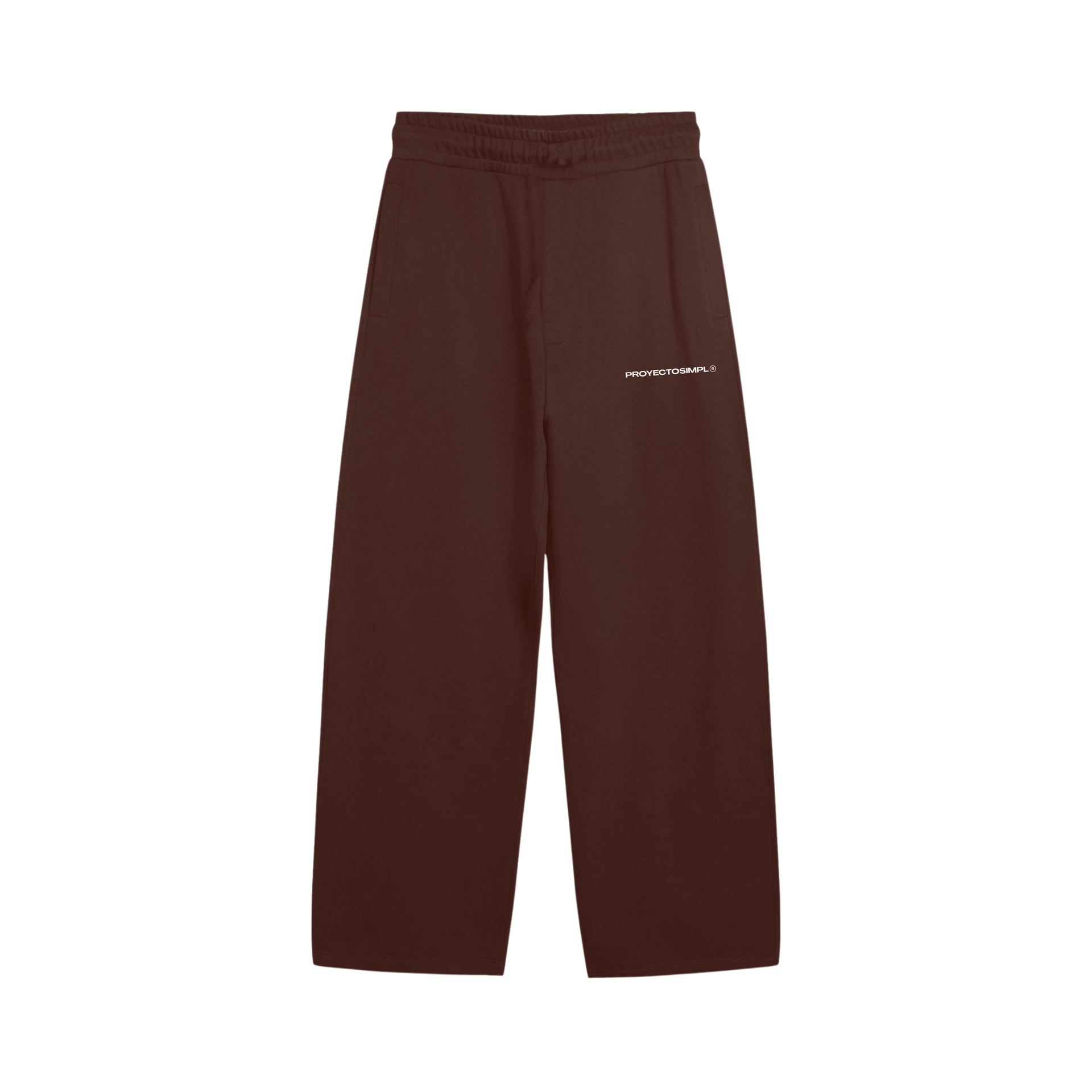 PANTALON BAGGY ESENCIAL (CAFÉ OSCURO)