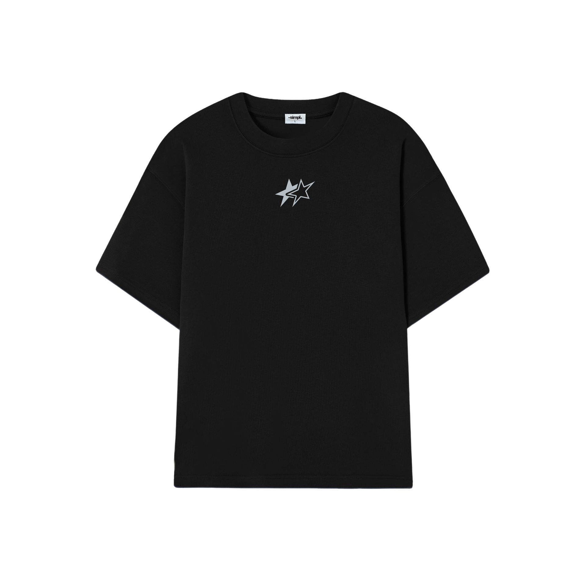 POLERA STARS (NEGRA)