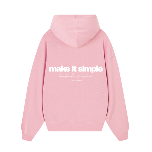 POLERON MAKE IT SIMPLE (ROSADO)
