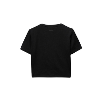 POLERA BABY TEE MAKE IT SIMPLE (DOBLE NEGRA)
