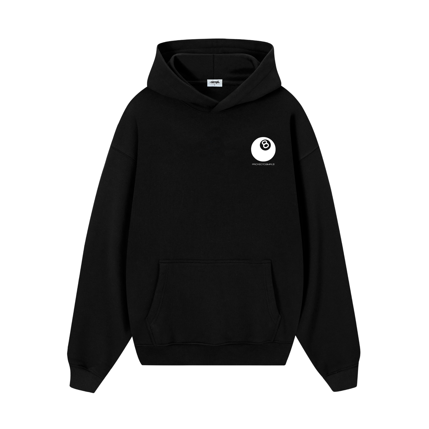 POLERON 8 BALL (NEGRO)