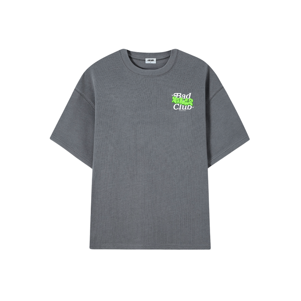 POLERA HEAVYWEIGHT BVC (GRIS OSCURA)