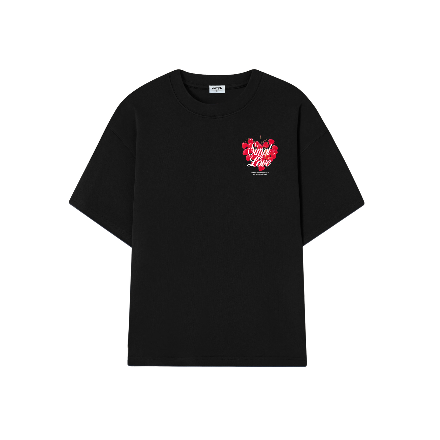 POLERA LOVE (NEGRA)