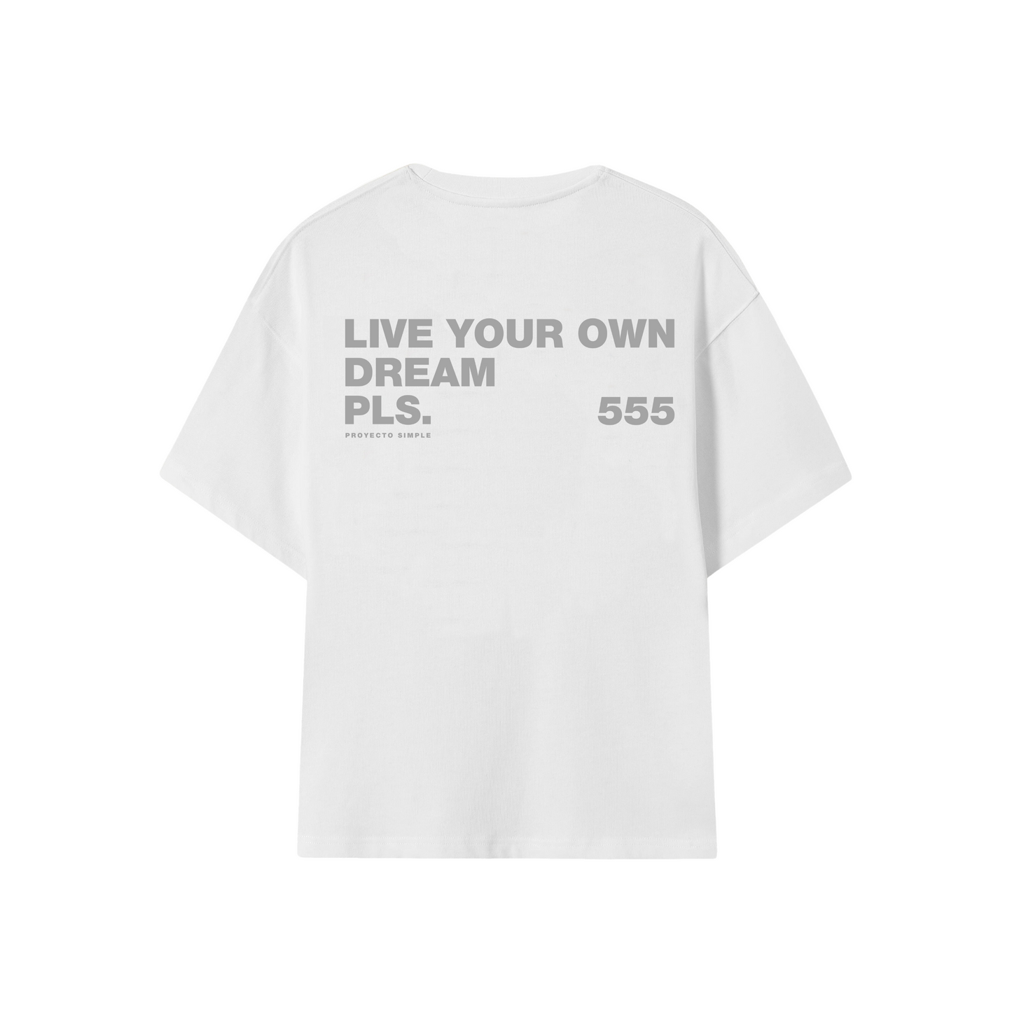 POLERA HEAVYWEIGHT LIVE YOUR DREAM (BLANCA)
