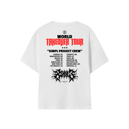 POLERA WORLD TOUR (BLANCA)