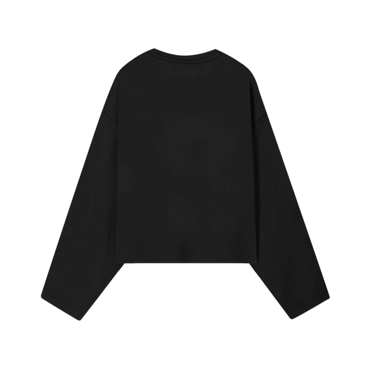 POLERA MANGA LARGA ESENCIAL (NEGRA)