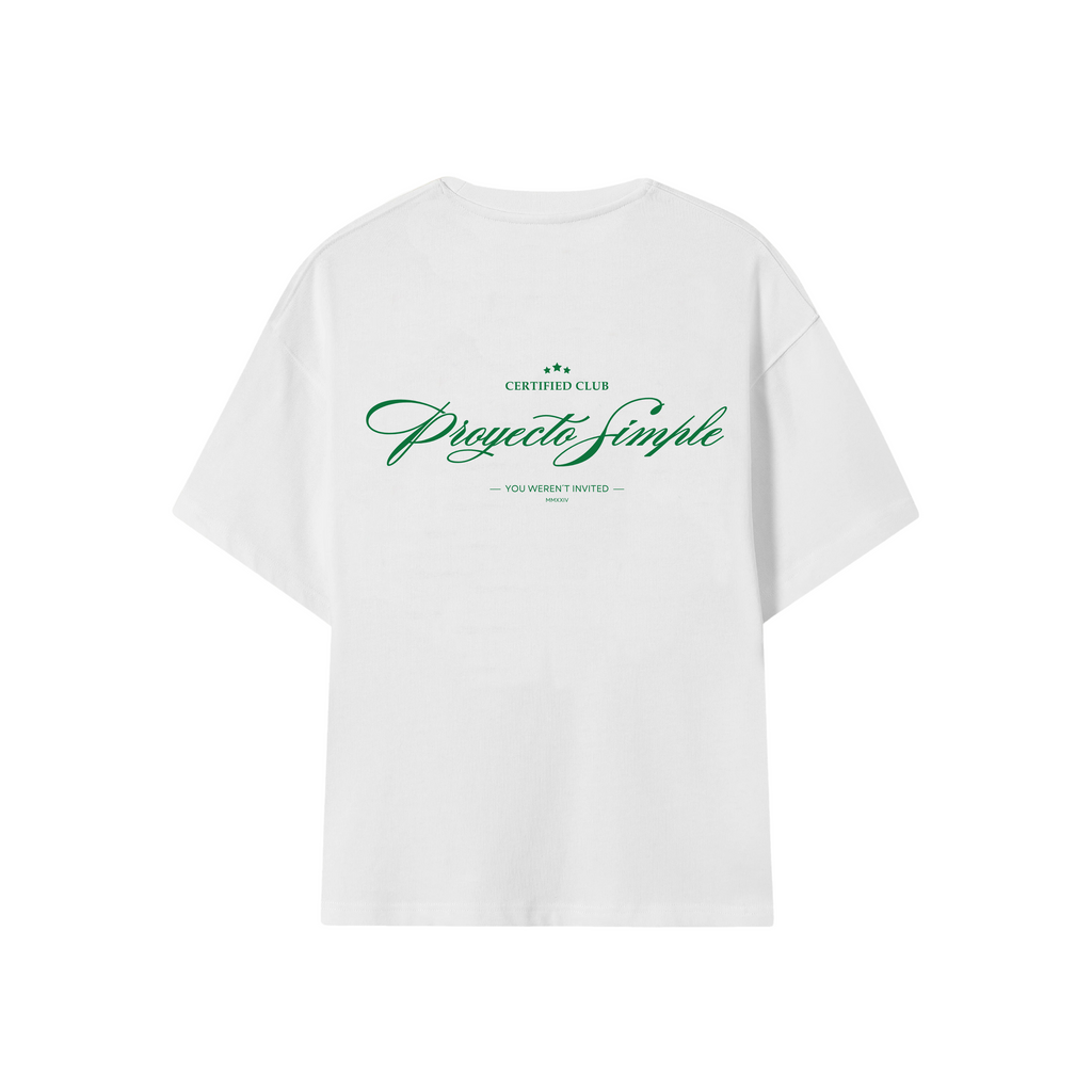 POLERA CERTIFIED CLUB (BLANCA)