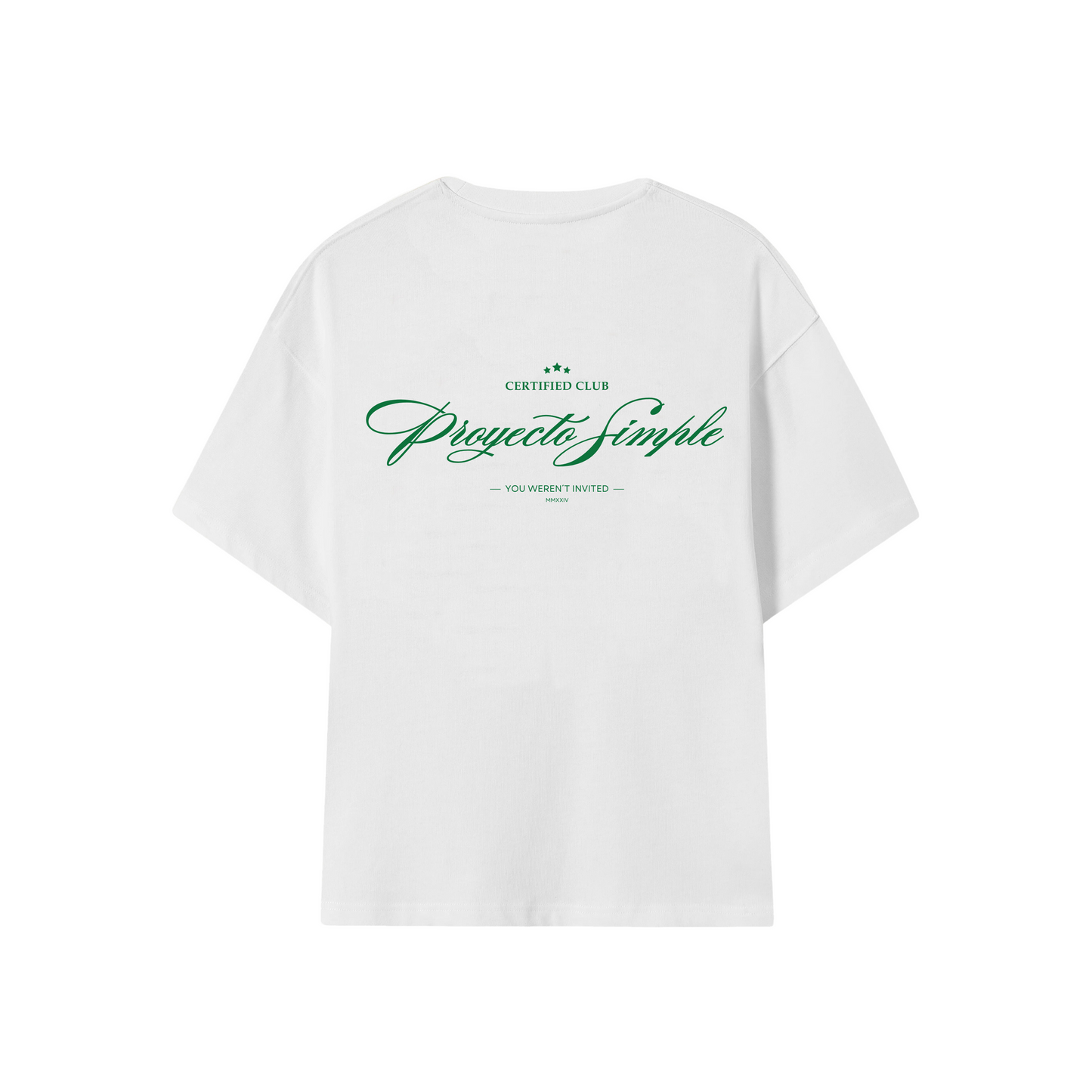POLERA CERTIFIED CLUB (BLANCA)