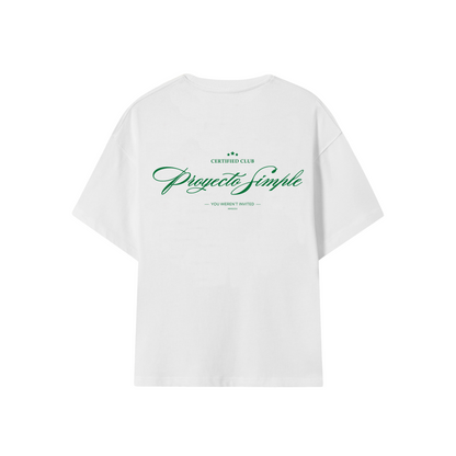 POLERA CERTIFIED CLUB (BLANCA)