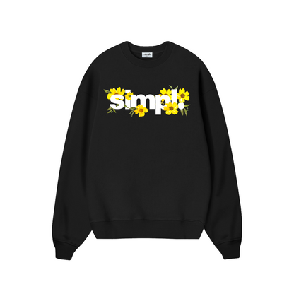 POLERON SIN GORRO SPRING (NEGRO)